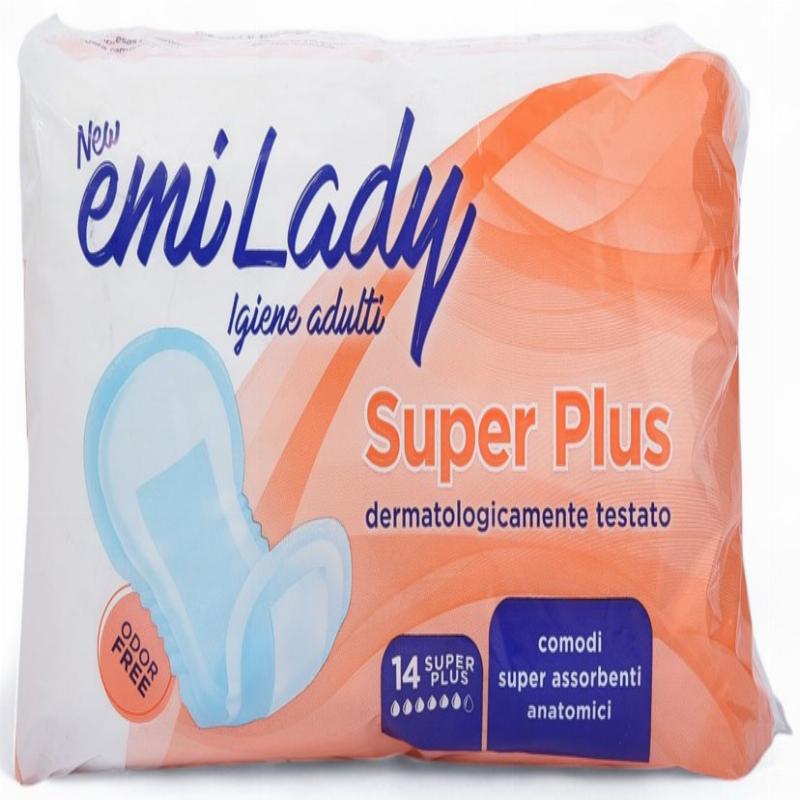 ЖІНОЧІ УРОЛОГІЧНІ ПРОКЛАДКИ EMI LADY SUPER PLUS 6 крапель